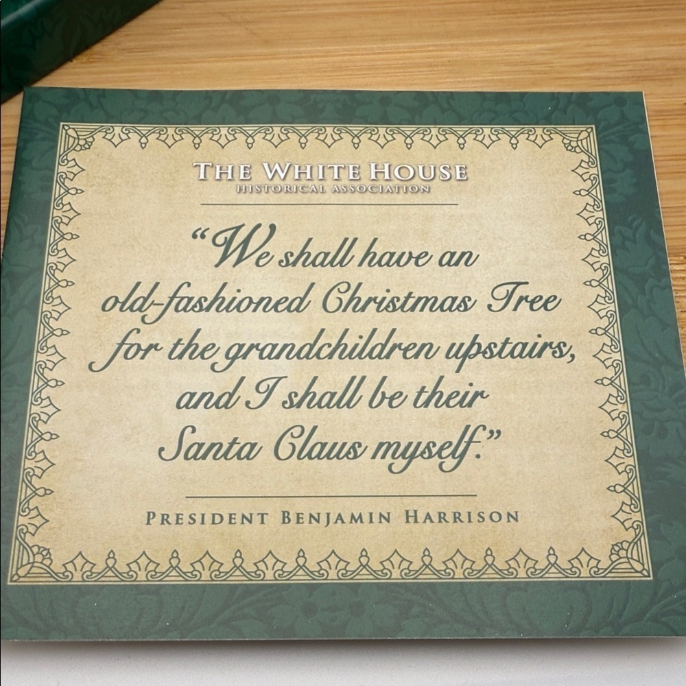 2008 White House Historical Association Christmas Ornament - Picture 6 of 6